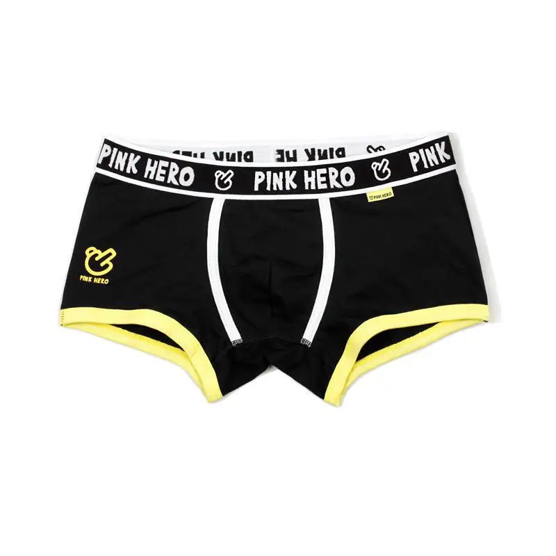 Pink Heroes, мужское нижнее белье, боксеры, Классический хлопок, с принтом, мужские боксеры, нижнее белье, модный бренд, сексуальное нижнее белье, мужские боксеры, шорты, трусы