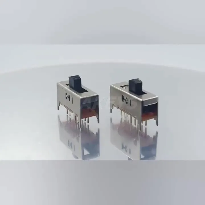 SS 24H01 2P4T двухполюсный 4 позиционный переключатель слайдов 10 Контактный DIP тип с