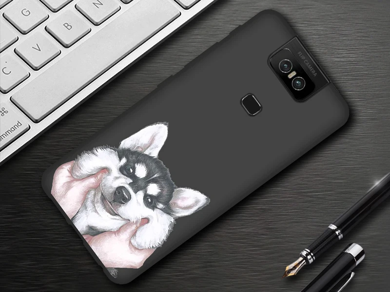 EiiMoo мягкий чехол для ASUS Zenfone 6 ZS630KL чехол Funda силиконовый мультяшный задний Чехол для ASUS Zenfone 6 ASUS ZS630KL чехол для телефона