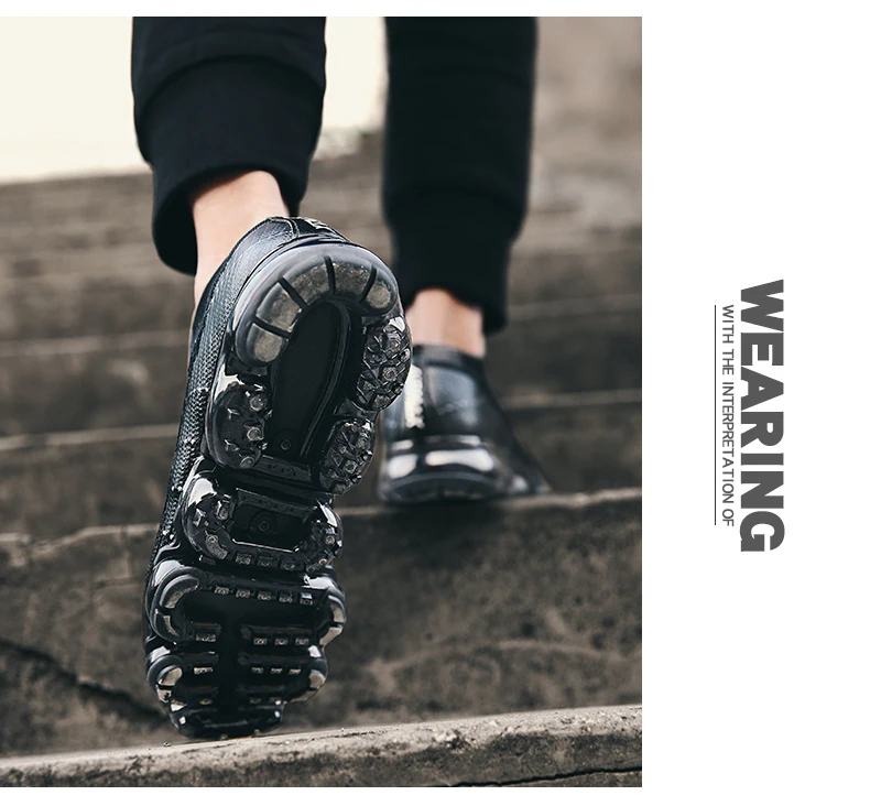 Мужские кроссовки; женская обувь для бега; Vapormax_ ; дышащая обувь с максимальной подушкой; Повседневная сетчатая обувь; увеличивающая рост; цвет белый, черный