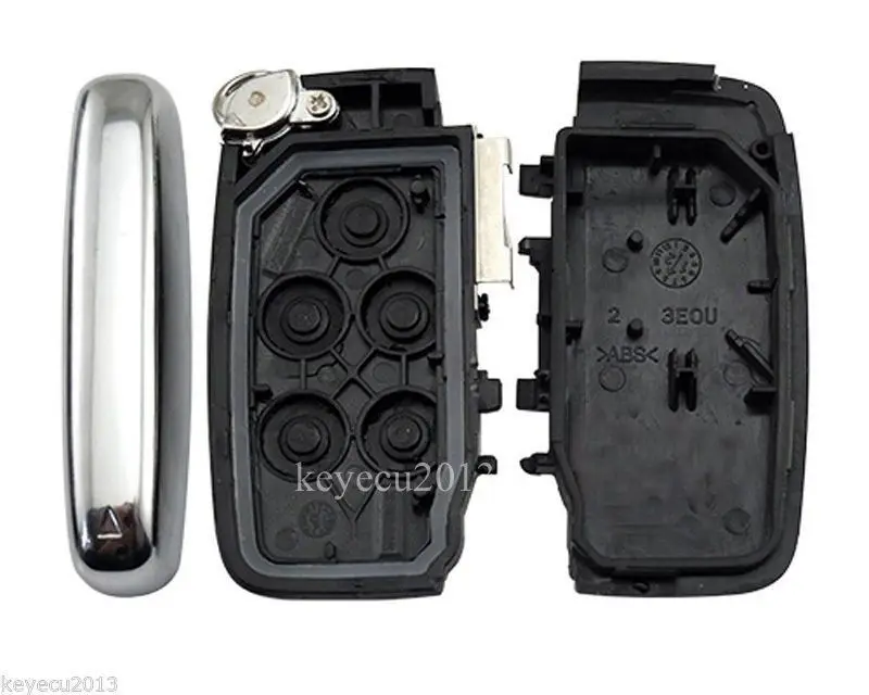 Keyecu Новый replscement Smart Remote Оболочки Дело FOB 5 Кнопка для Jaguar XJ Xjl XF | Автомобили и