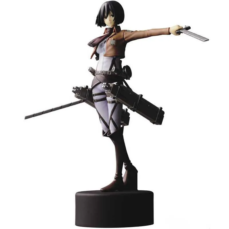 14 см атака на Титанов Mikasa. акерман фигурку модель игрушки Аниме Дисплей Juguetes день