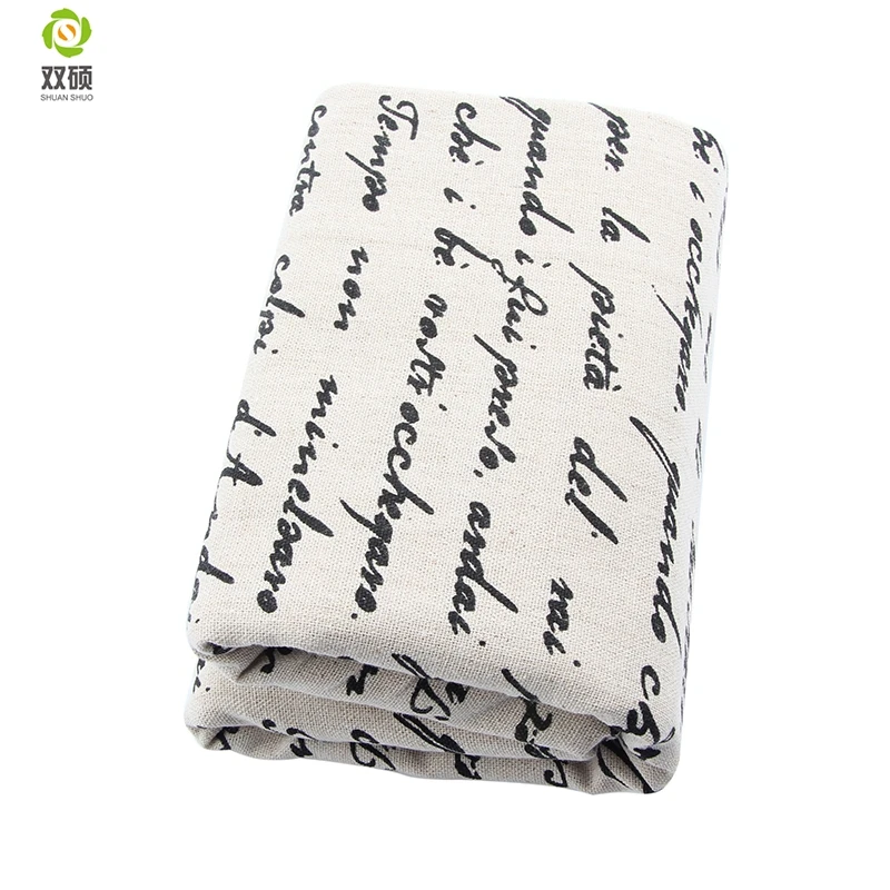 Бесплатная Доставка Французская Газета Ткани Для Скатертей Подушка Белья Ткань