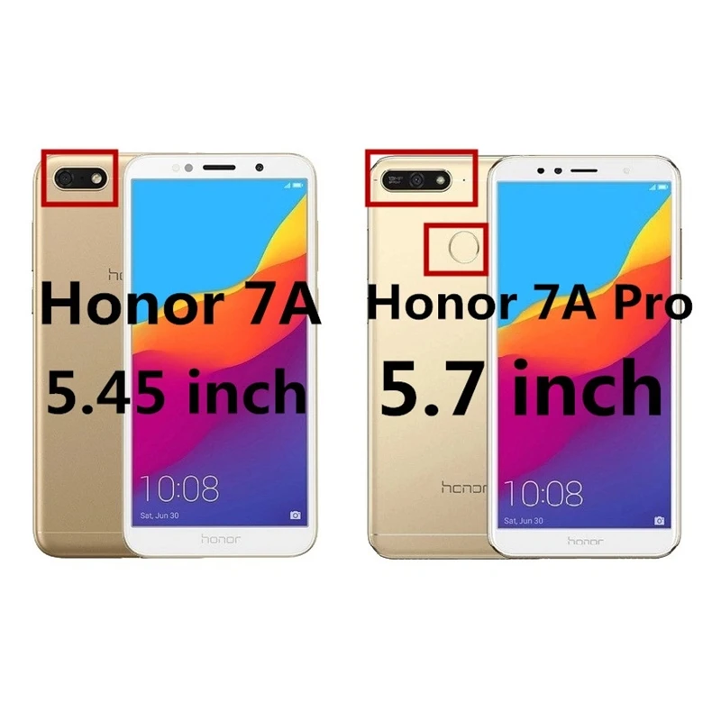 Защитное стекло закаленное 9H 2.5D для Huawei Honor 7A русская версия экран 5 45 дюйма