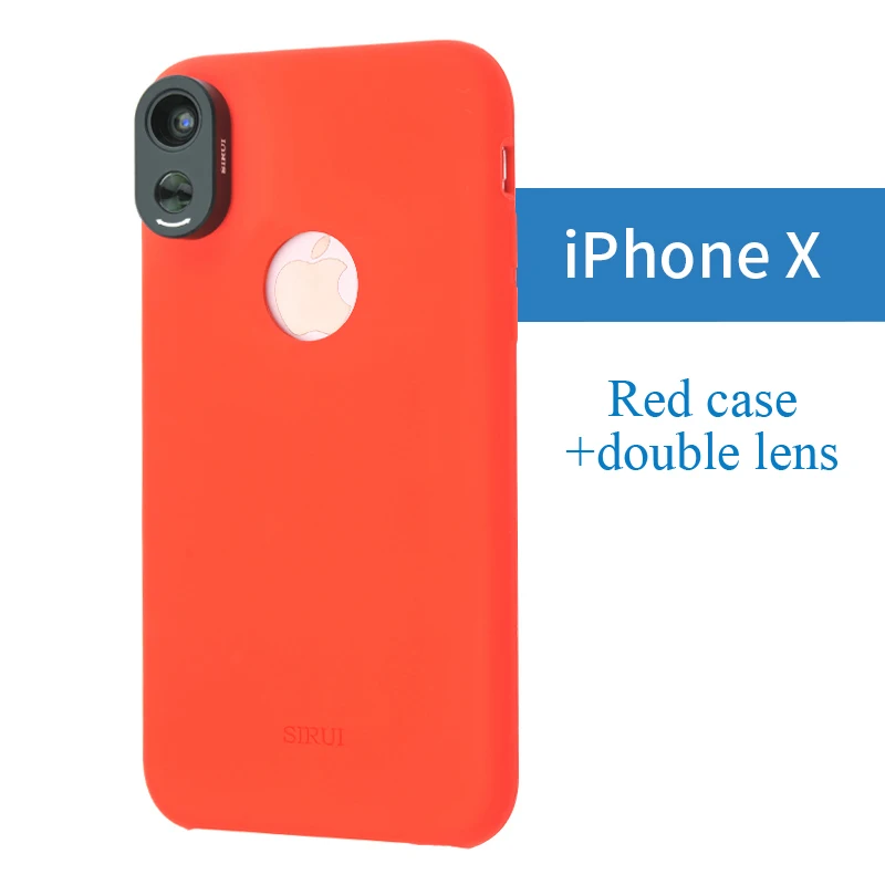 Чехол SIRUI для мобильного телефона iPhone X силиконовый чехол портретный объектив