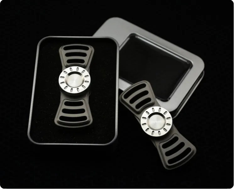 Спиннер антистресс из радужного титанового сплава|spinner toy|top toytoy top |