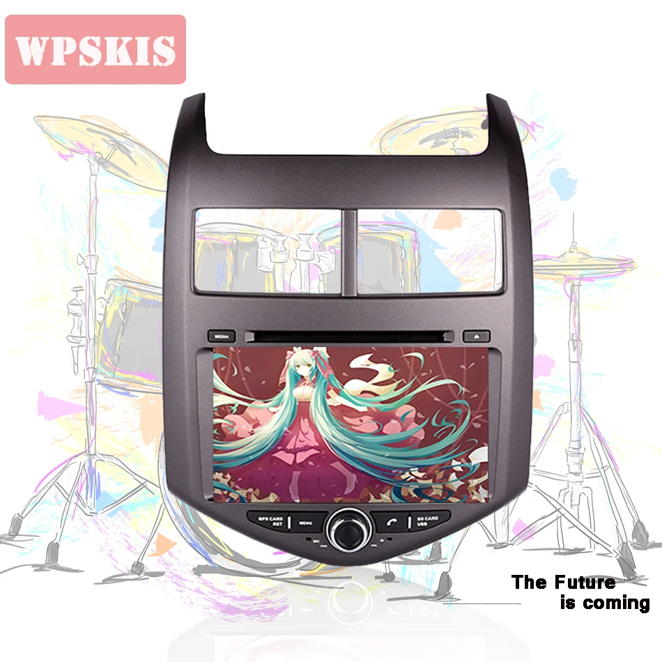 Автомобильный gps навигатор wpski Android 10 0 Аудио Видео dvd плеер головное устройство
