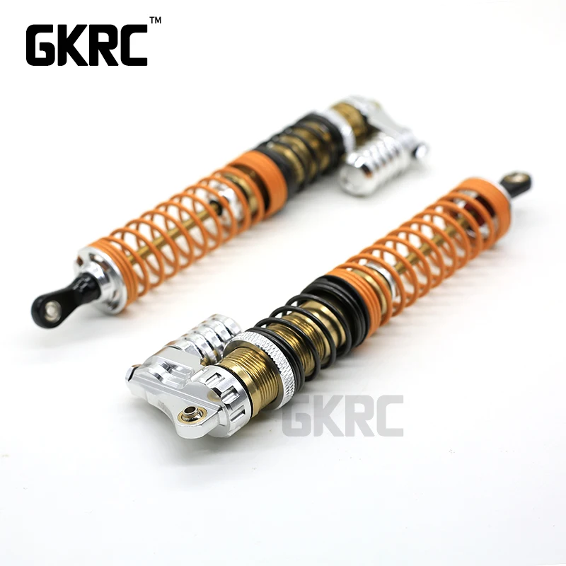 Full-metal Double-stage Spring Oil Pressure L=160mm With Negative Shock Absorber For Simulation Model Vehicle | Игрушки и хобби