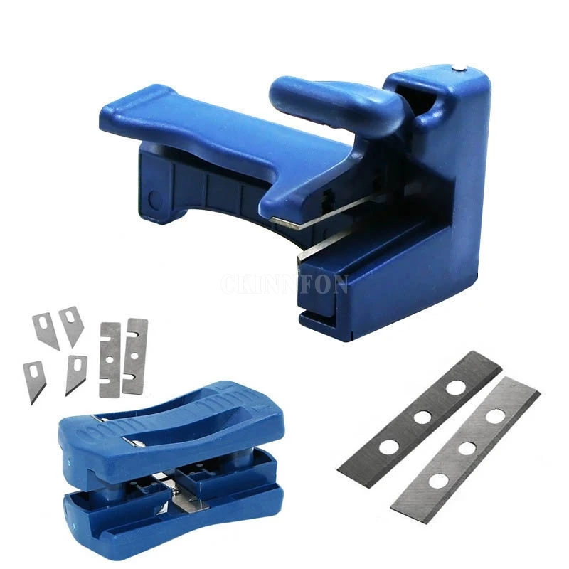 

DHL 20 PCS Edge Banding Machine Trimming Device Block Device Wood Edge Head And Tail Trimmer For Carpenter Pvc Binding Strip