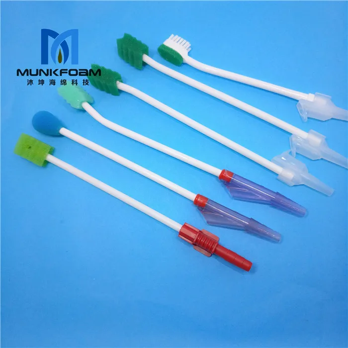 Disposable Medical Icu Suction S'Wa Sponge Stick Nursing Care Tube Toothbrush Sputum Brush 30/box | Красота и здоровье