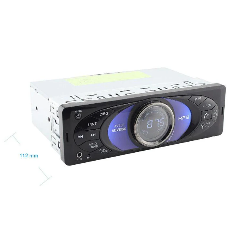 12V Bluetooth Mp3 плеер без потерь Музыкальный автомобиль автомобиля аудио U диск