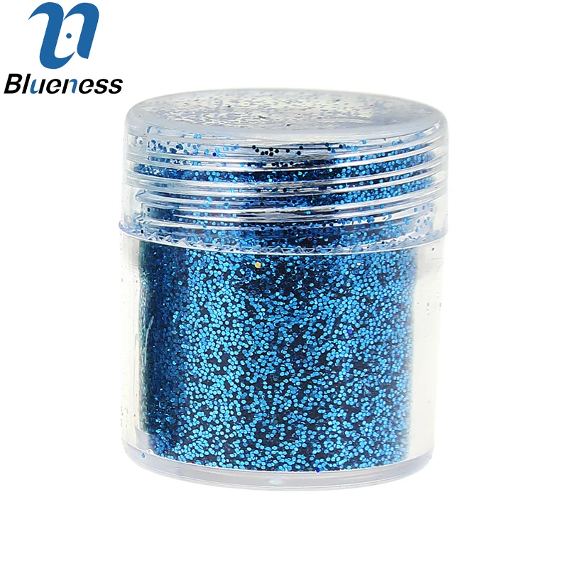 Набор из 4 бутылок с блестящими камнями 1 коробка 10 г акриловая пудра блестками