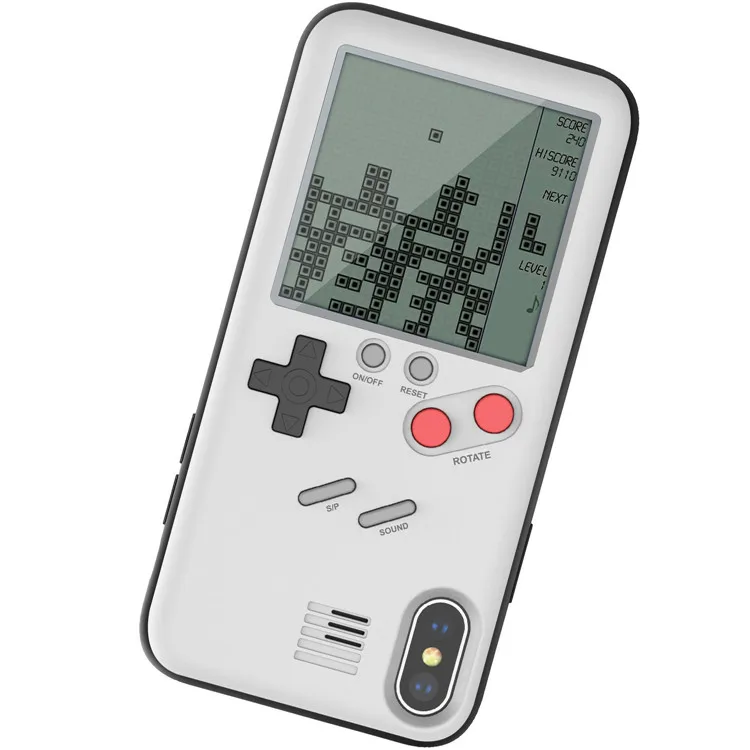 Чехол для мобильных телефонов Gameboy игровой чехол со встроенным танком Tetris|Чехлы| |