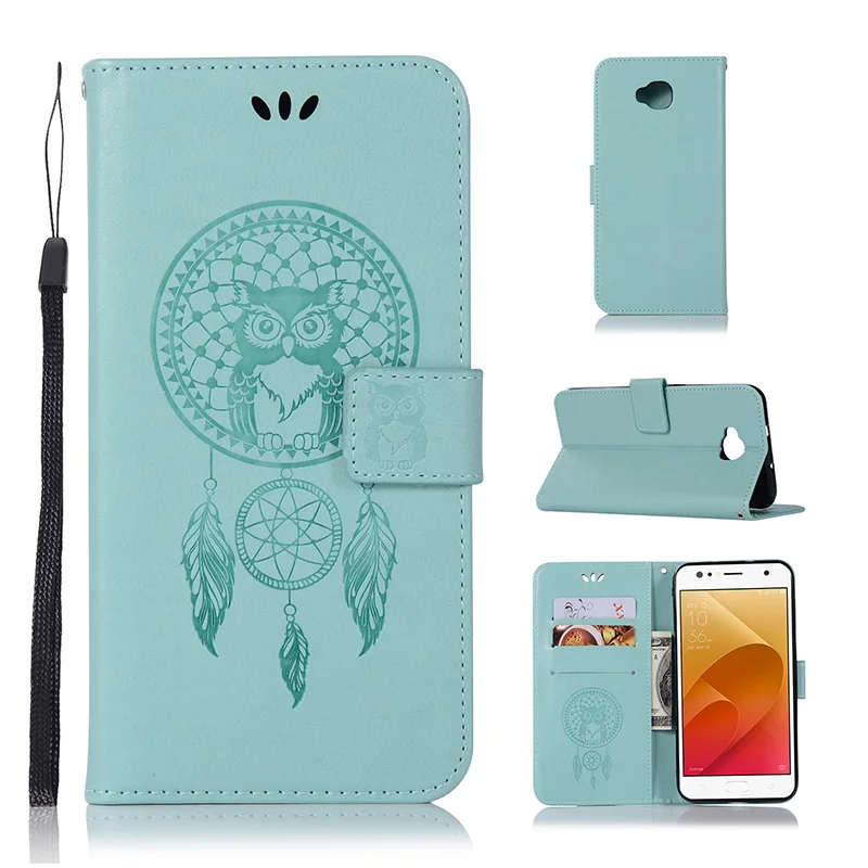 Чехол для Asus ZD553KL из искусственной кожи, кошелек Etui, чехол для Asus Zenfone 4 Selfie ZD553KL, чехол-книжка, Fundas