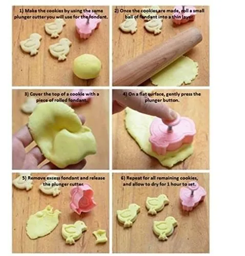 4 шт./компл. формочка для печенья с изображением животных