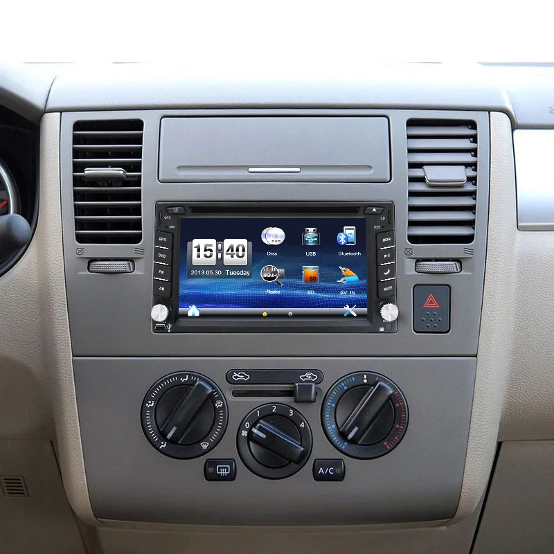 2018 Новый 6 2 &quotСенсорный Экран Авто DVD din плеер gps навигации Карта памяти SD Bluetooth FM
