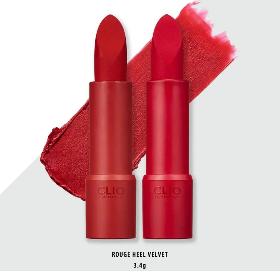 CLIO Rouge каблук бархат 3,4 г 10 цветов Матовая помада для женщин Lipliner водонепроницаемый стойкий макияж блеск для губ Корея Косметика