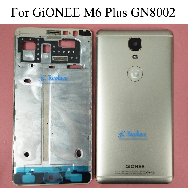 Для GiONEE M6 плюс GN8002 GN8002S Корпус Батарея задняя крышка мобильный телефон ЖК дисплея