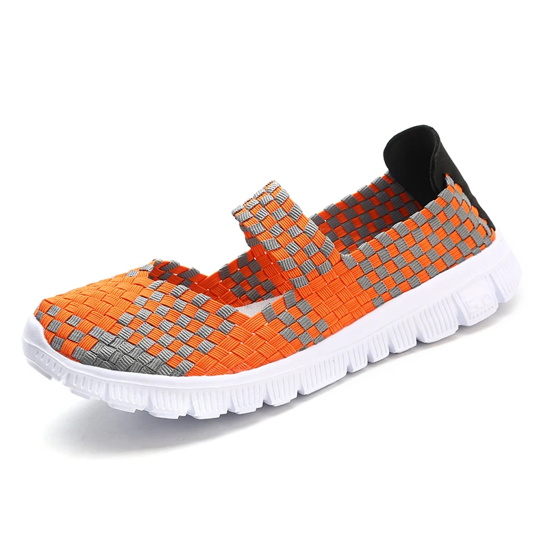 Туфли женские на плоской подошве удобные повседневные кроссовки без шнуровки