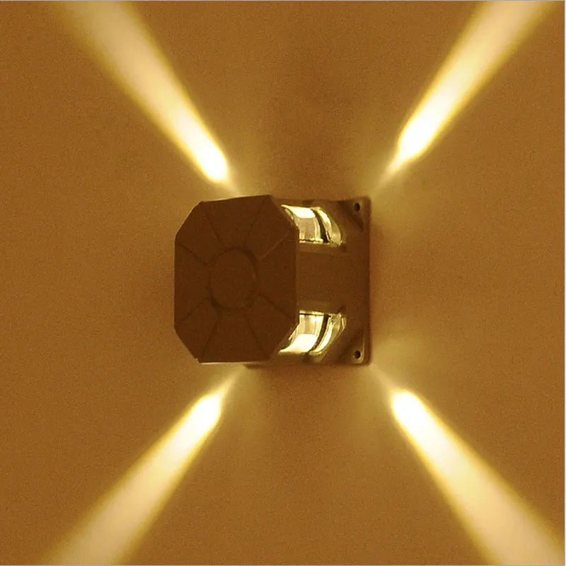 Простое современное садовое освещение для крыльца балкона настенный светильник