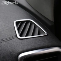 car styling stainless steel air escape trim sequins air conditioner exit label air for kia kx5 vent sticker 2016 2017
