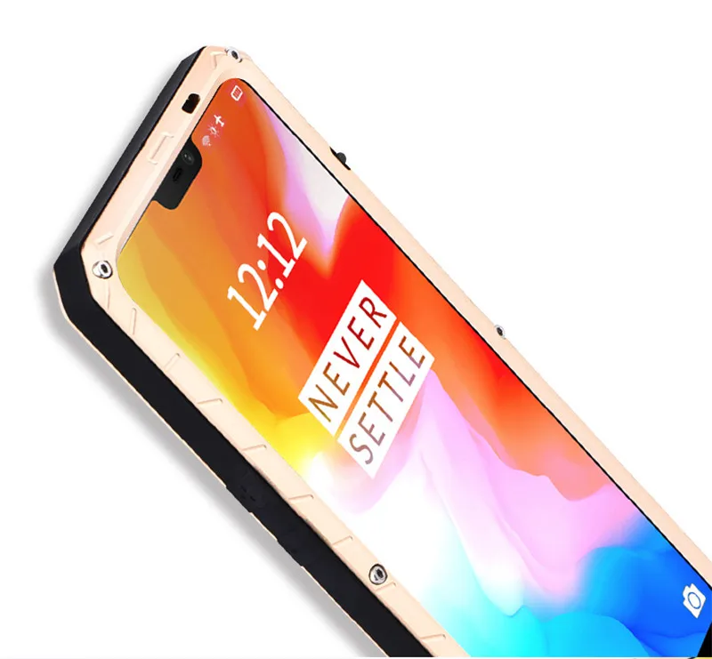 Чехол для телефона Oneplus 6 6 t, жесткий алюминиевый металлический защитный чехол One Plus 6 6T 7 PRO, сверхпрочный защитный силиконовый чехол