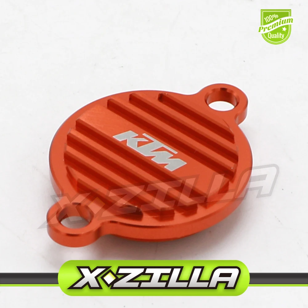 

Caken Billet Oil Filter Cover Motorcycle Oil Pump Cover For KTM 250 350 450 500 530 SXF EXCF XCF SMR XCW XCFW EXC