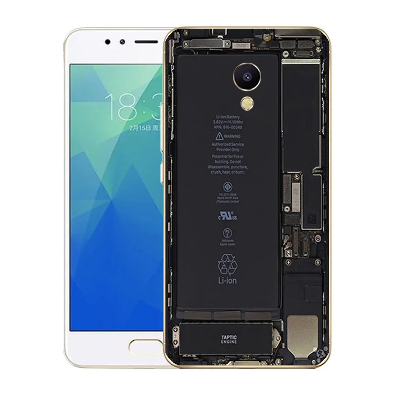 Чехол для Meizu M5S Mini чехол 5 2 дюйма с рисунком Scape силиконовый мягкий из ТПУ задняя