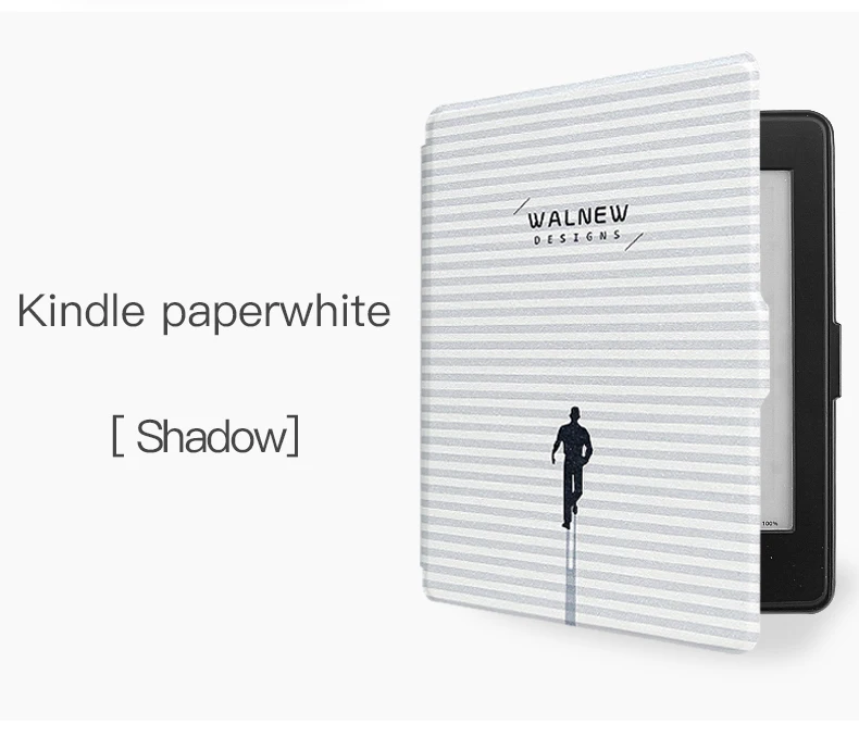 WALNEW тонкий из искусственной кожи чехол для Amazon Kindle Paperwhite Обложка 1 2 3 2012 2013 Smart 6 дюймов электронная книга Автоматический Режим сна/пробуждения