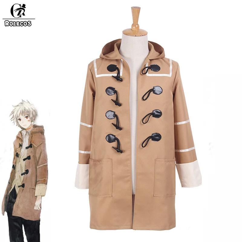 ROLECOS аниме No.6 костюмы для косплея костюм шиона Тренч парка куртка цвета хаки