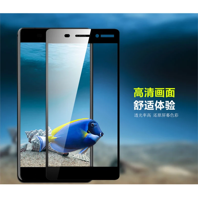 Закаленное стекло с полным покрытием для Nokia 6 2018 защитная пленка экрана 1 TA 1068 1045 2