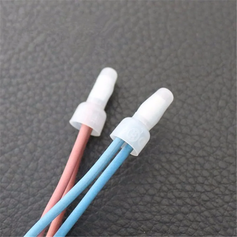 Excellway100pcs терминалы давление линейная крышка провода соединитель проводки соска