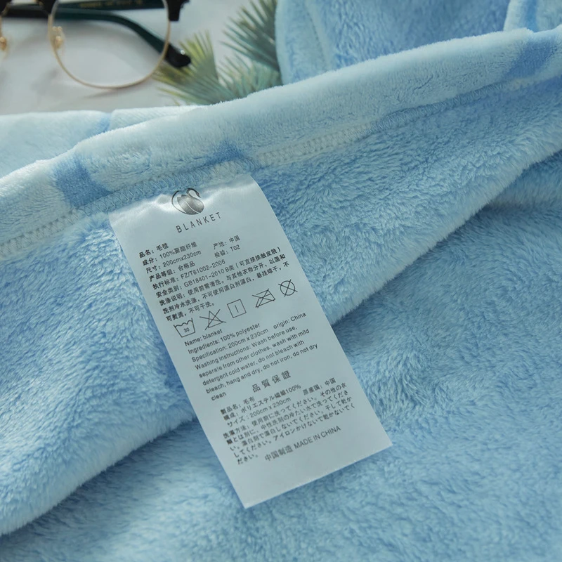 

400gsm Super Soft Embossed Flannel Blankets For Beds Warm Thicken Coral Fleece Mink Throw Luxury Bed Linen Blankets