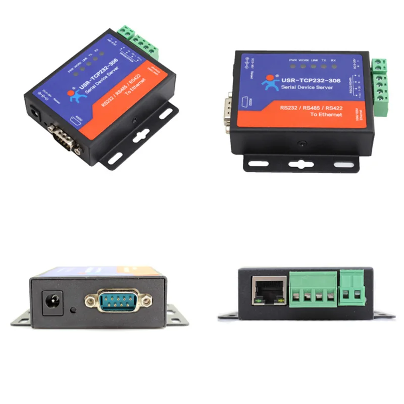 USR TCP232 306 прямые поставки от производителя Sup Порты и разъёмы s RS232/RS485/RS422 tcp сервер