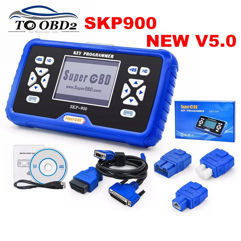 Лучшее качество оригинал новый SKP900 V5.0 SKP 900 лучшие ручные OBD2 ключевой программист