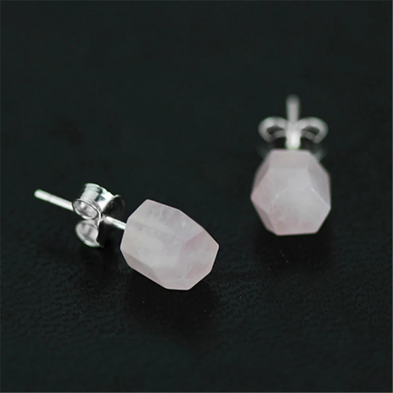 Женские винтажные серьги гвоздики Lotus Fun дизайнерские из настоящего серебра 925