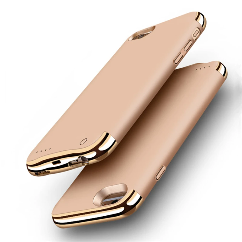 Ультратонкие Чехлы NTSPACE для зарядки аккумуляторов iPhone 6 6S 7 8 Plus задний зажим чехол
