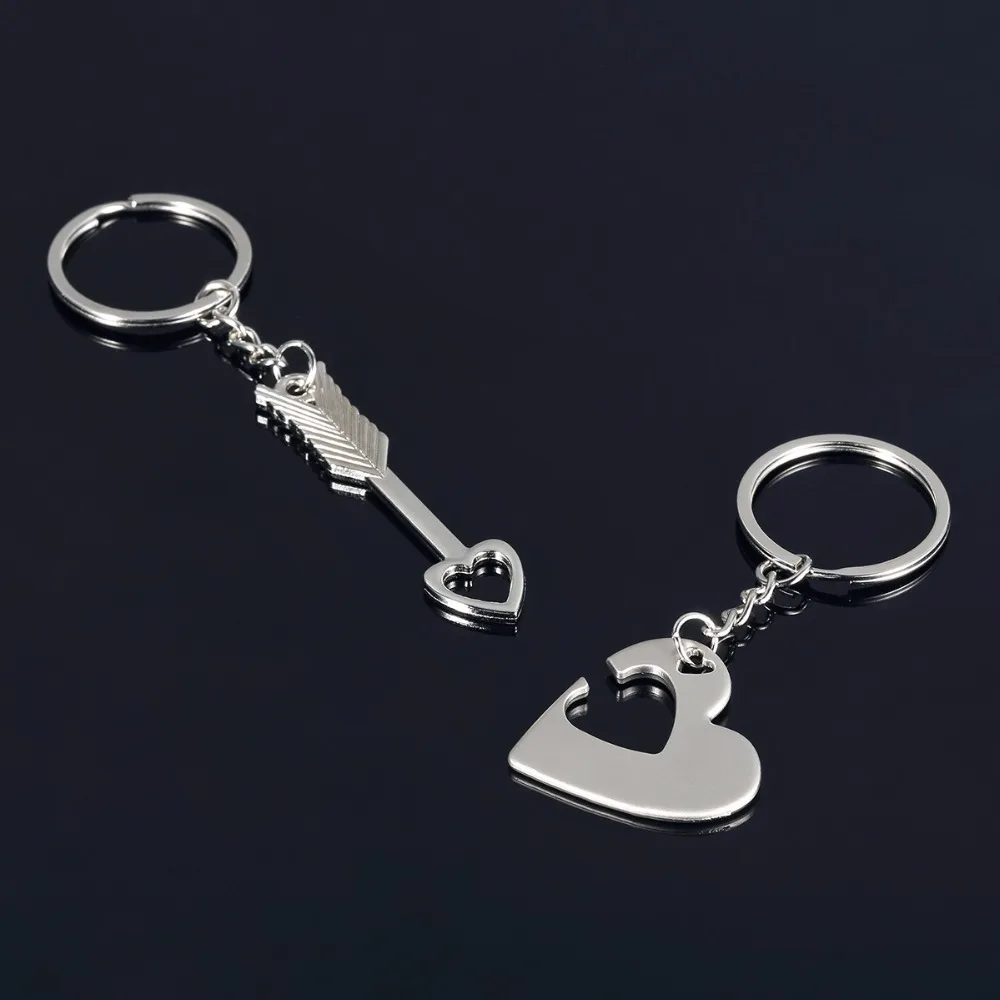

Creative Gift Cupid's arrow Metal Keychain Car Key Ring