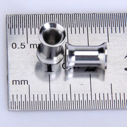 Stainless Steel Cylinder Ear Stretcher Expander Plug 4g | Украшения и аксессуары