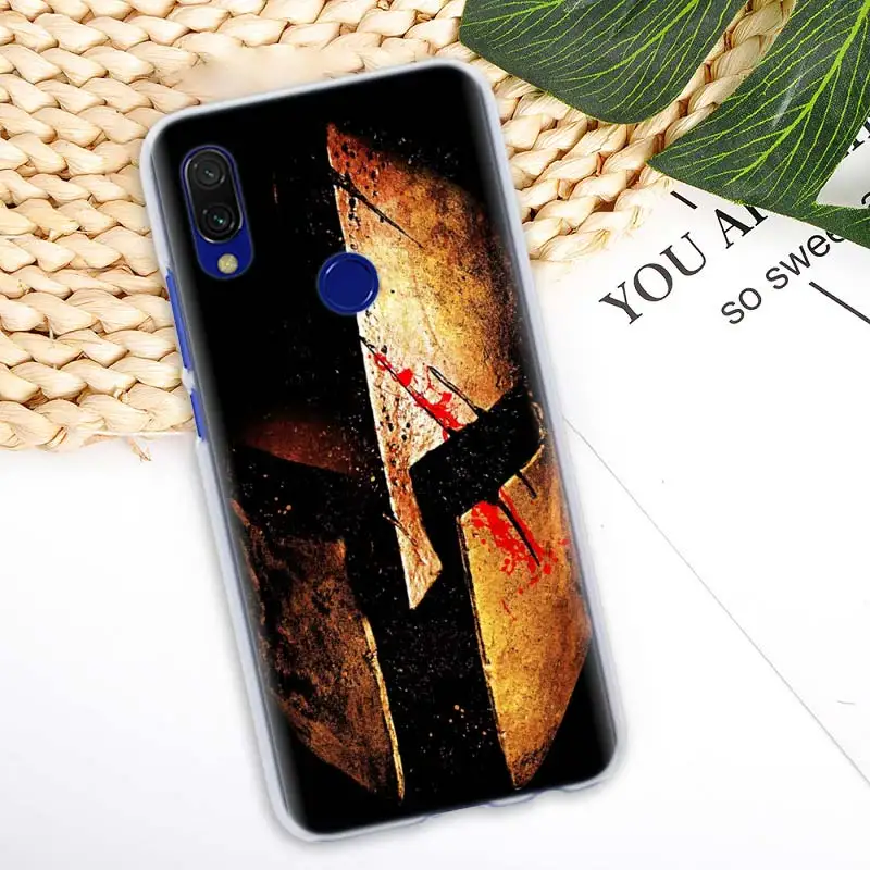 Спартанского воина King чехол для Xiaomi Redmi Note 5 6 7 Pro 4X7 6 6A 5 плюс 5A S2 GO Pocophone F1 Футляр для телефона
