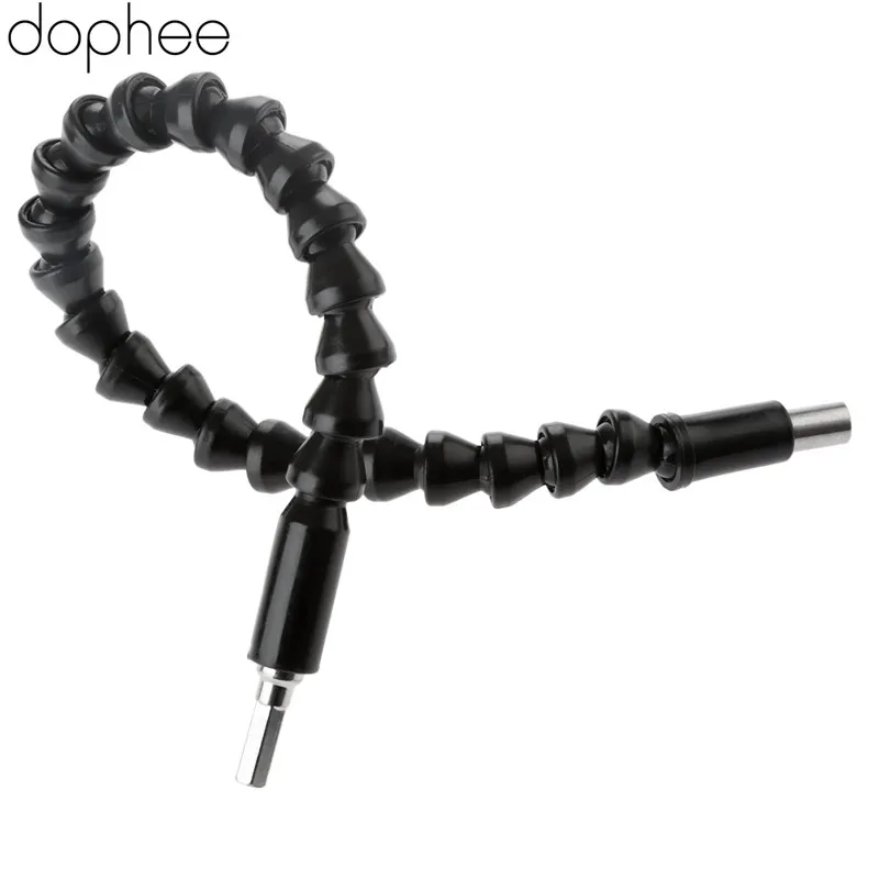 1 шт. удлинитель для дрели dophee 400 мм с шестигранным хвостовиком 1/4 дюйма |