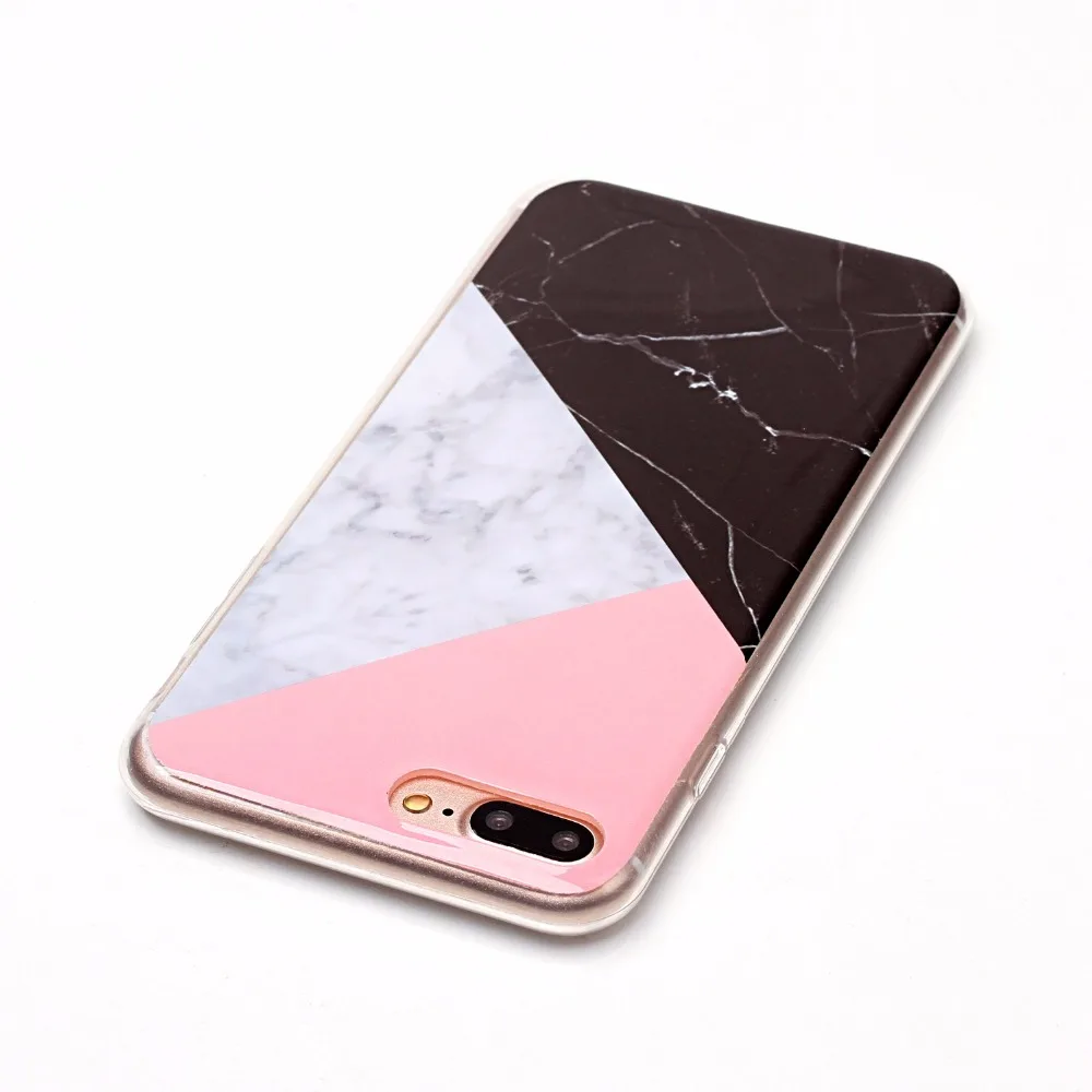 Модные мраморные чехлы для телефонов Iphone 4 4s 5 5C SE 6 S 7 8 Plus чехол ipod Touch 5/6 Coque Мягкая