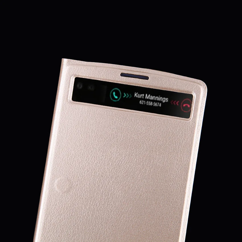 Кожаный чехол портмоне с откидной крышкой для мобильного телефона LG V10 H901 H960 H960A