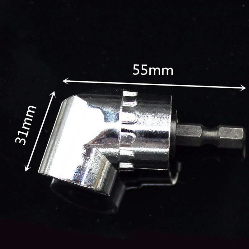 

1/4" 6.35mm 105 Degree Magnetic Screwdriver Bits CR-V Electric Hex Screwdriver Head Connecting Rod Power Driver Tools