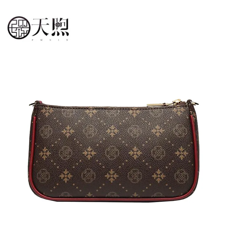 Женская сумка мессенджер Pmsix маленькая мини из мягкой кожи 2019|Сумки с ручками| |