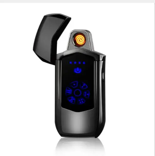 fingerprint Induction game cigarette lighter USB charging power display | Дом и сад