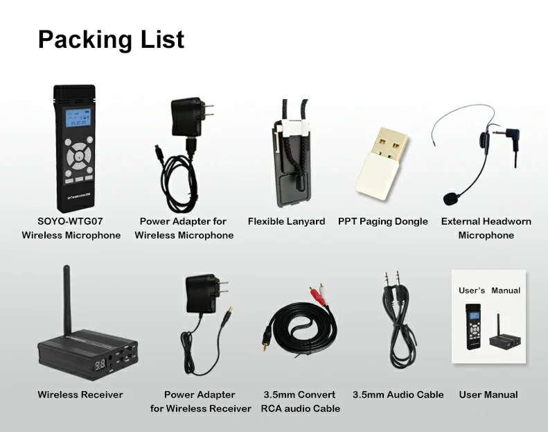 TP-WIRELESS 2.4GHz Wireless Portable Microphone and Receiver System Audio Transmission for Lecturer Conference Classroom | Электроника