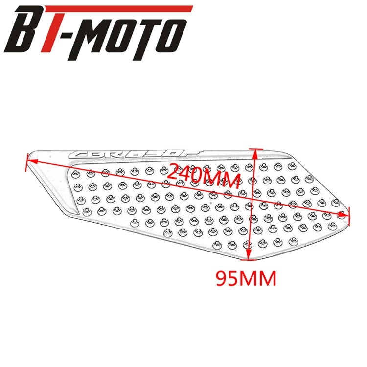 CBR650F наклейки на бак резиновая кожура топливный бак колодки протектор для Honda CBR 650F 2013