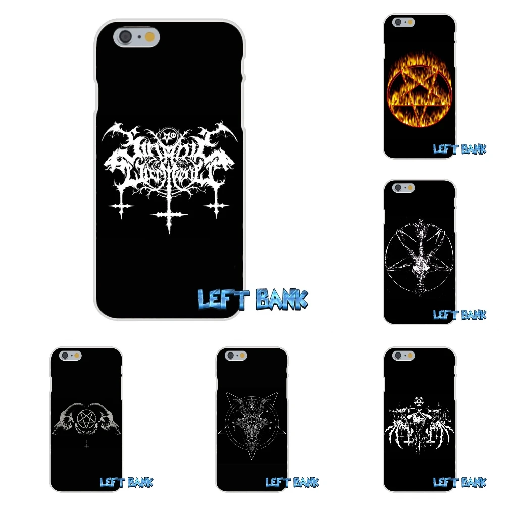 Мягкий силиконовый прозрачный чехол из ТПУ для iPhone 4 4S 5 5S 5C SE 6 6S 7 Plus Killstar Satan Say