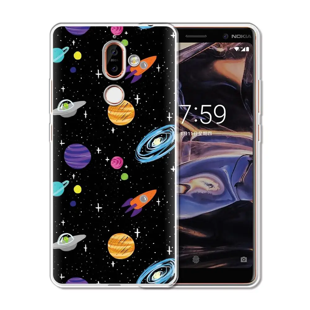 Чехол для Nokia 2 3 5 6 7 8 9 X7 X5 X3 X6 2018 1 Plus чехол телефона противоударный бампер с